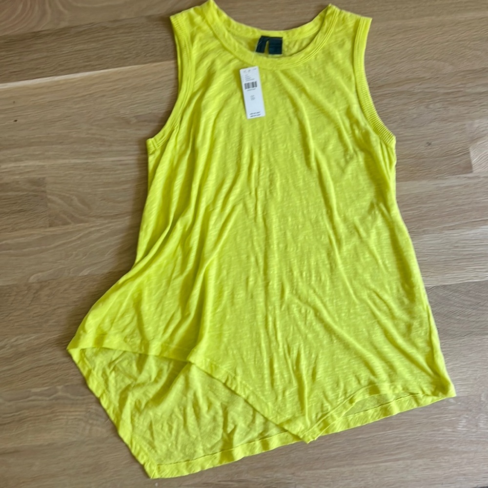 Left of Center Anthropologie  NWT Tank Shirt Oversized